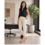 sandale dama bej din piele naturala cu platforma wedge si catarama clp14bej